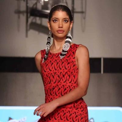 Ángel Marie Polanco deslumbra como embajadora dominicana en Vancouver Fashion Week 2025