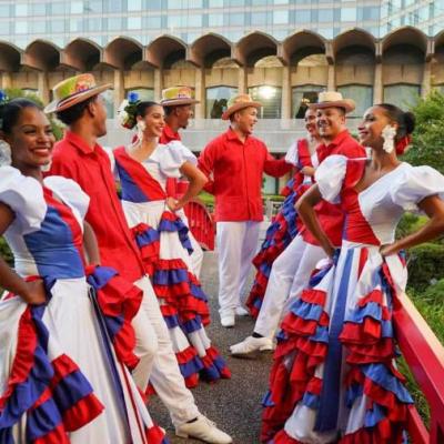 El Ballet Dominicano en Europa llevó el ritmo caribeño al Día Nacional Dominicano en Expo Osaka 2025