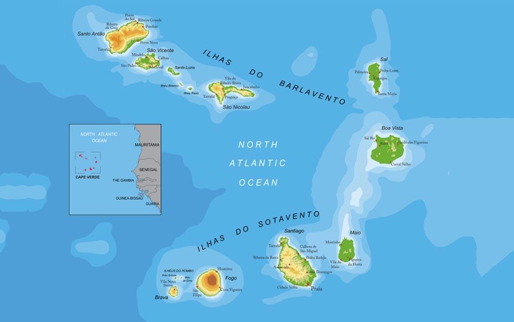 Cabo-Verde-Mapa