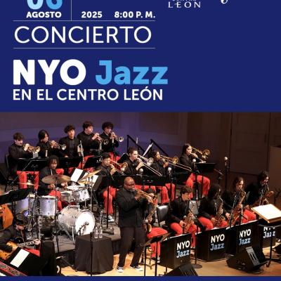 Centro León acoge una noche inolvidable de jazz con NYO Jazz del Carnegie Hall