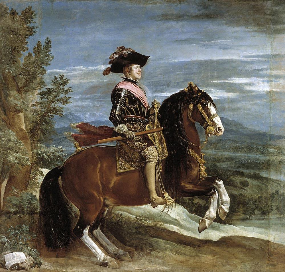 Diego-Velazquez-felipe-iv-a-caballo