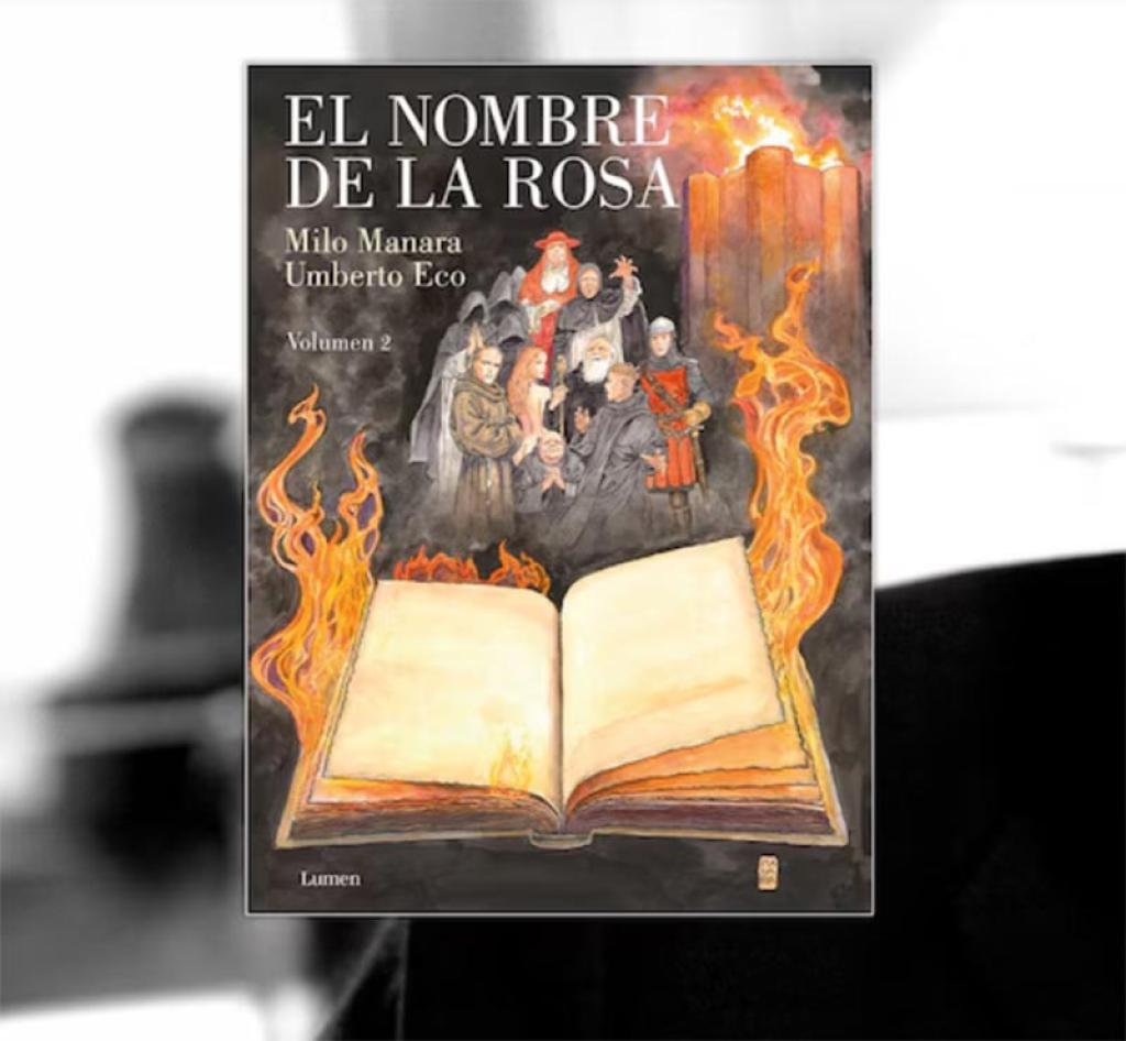 El nombre de la rosa revive en cómic a diez años de la muerte de Umberto Eco