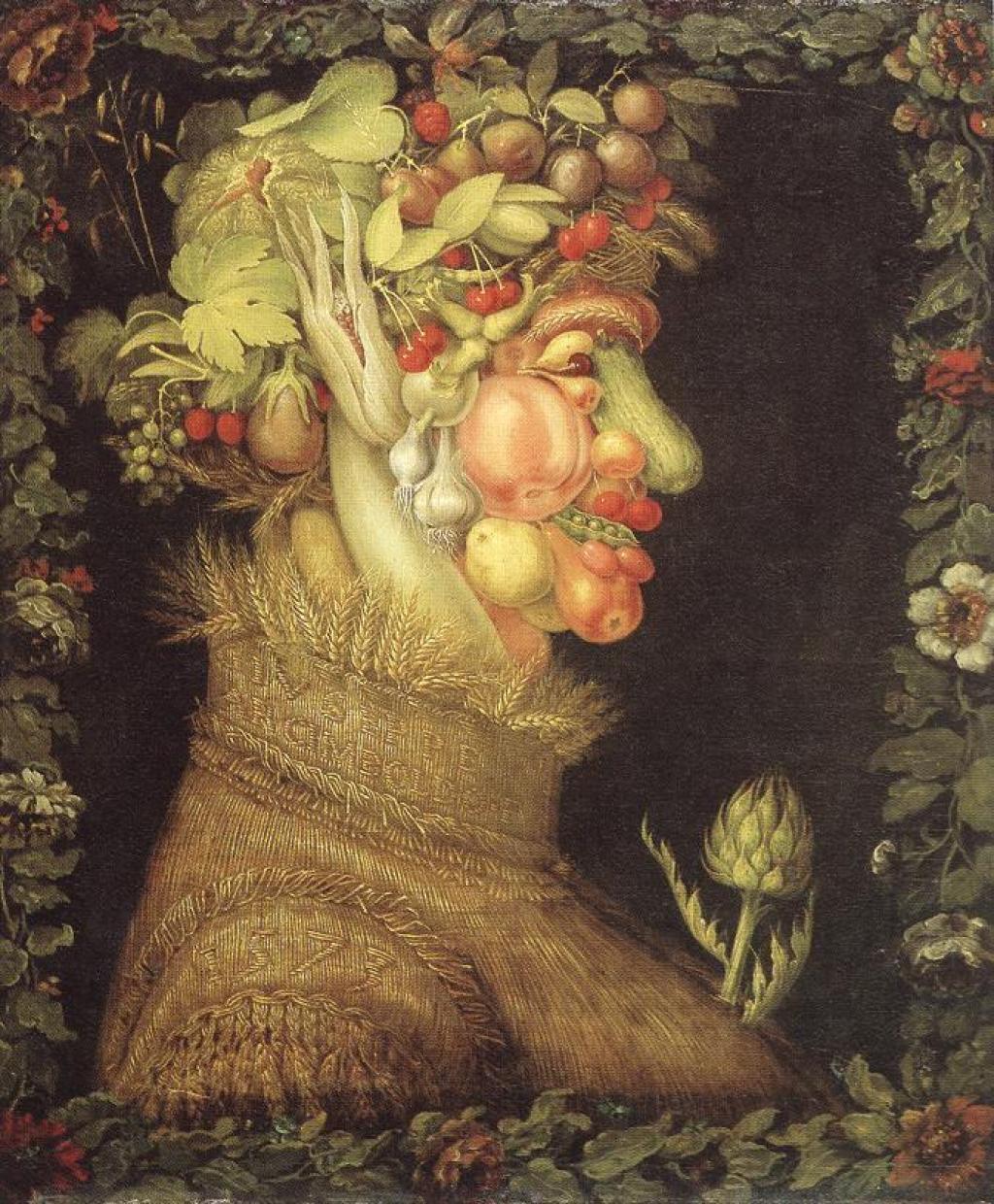 El pintor renacentista que convirtió frutas, flores y animales en rostros humanos
