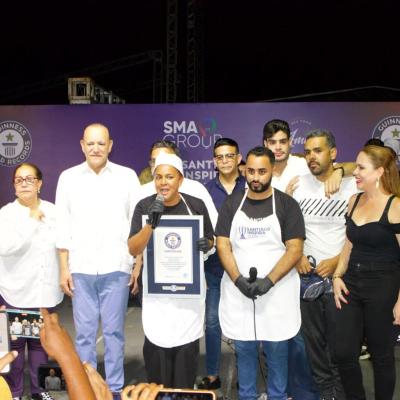 República Dominicana logra récord mundial preparando el mofongo más grande de la historia