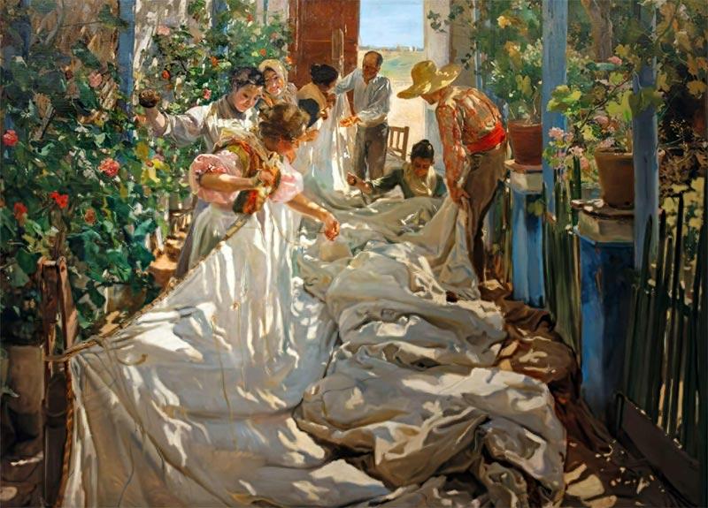 joaquin-sorolla-cosiendo-las-velas