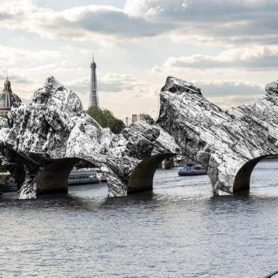 JR convertirá el Pont Neuf de París en una cueva inmersiva de 120 metros