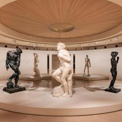 Miguel Ángel y Rodin dialogan en el Louvre en una muestra que celebra el cuerpo humano