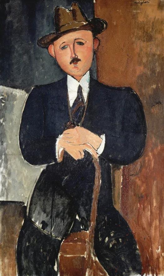 modigliani-hombre-con-baston