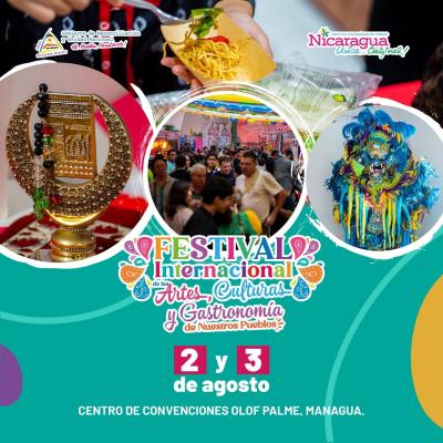 En Nicaragua se realizó el Festival Internacional de Artes, Culturas y Gastronomías 2025