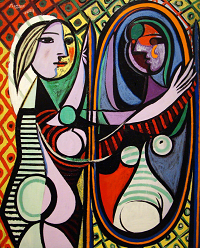 pablo-picasso-mujer-frente-al-espejo