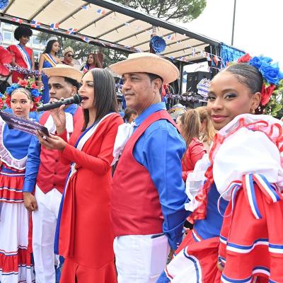 Roma se tiñó de tricolor: cuarta Parada Dominicana Europea cautiva a la capital italiana