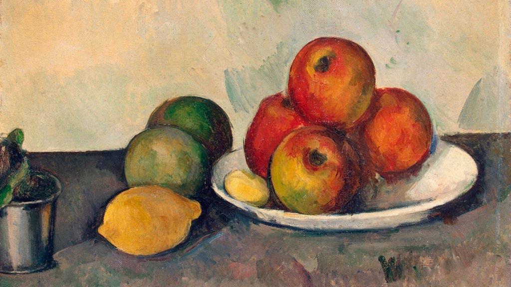 Paul-Cezannes-naturaleza-muerta-con-manzanas