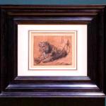 Un dibujo de Rembrandt establece récord en subasta y los fondos se destinan a la conservación de felinos