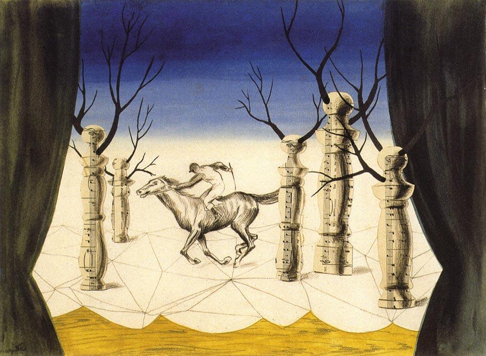 Rene-Magritte-jinete-perdido