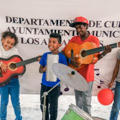 Los Alcarrizos vibra en su primer festival cultural
