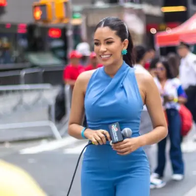 Melissa Santos irradia dominicanidad en los desfiles de Manhattan y el Bronx